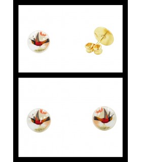 Pendientes enchufe Colibrí
