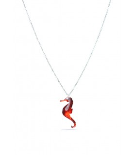 Collar caballito rojo,...