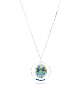 Collar Aro, Libélula azul