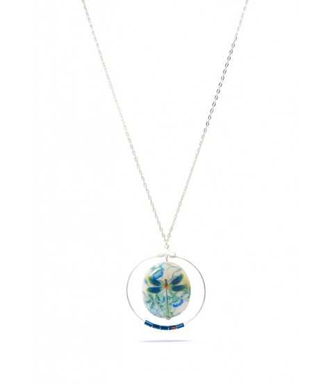 Collar Aro, Libélula azul