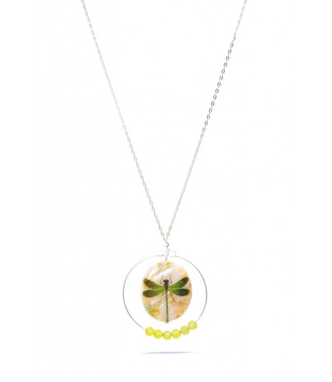 Collar Aro, Libélula verde