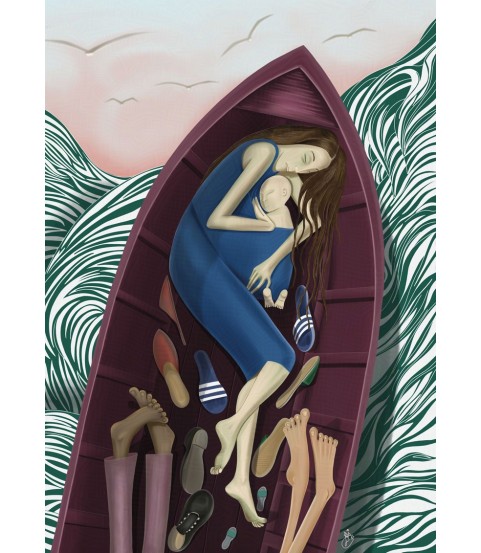 Reproducción Giclée Hopelessness 30x40